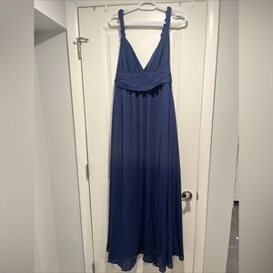 LULUS navy blue bridesmaid dress size 14/16